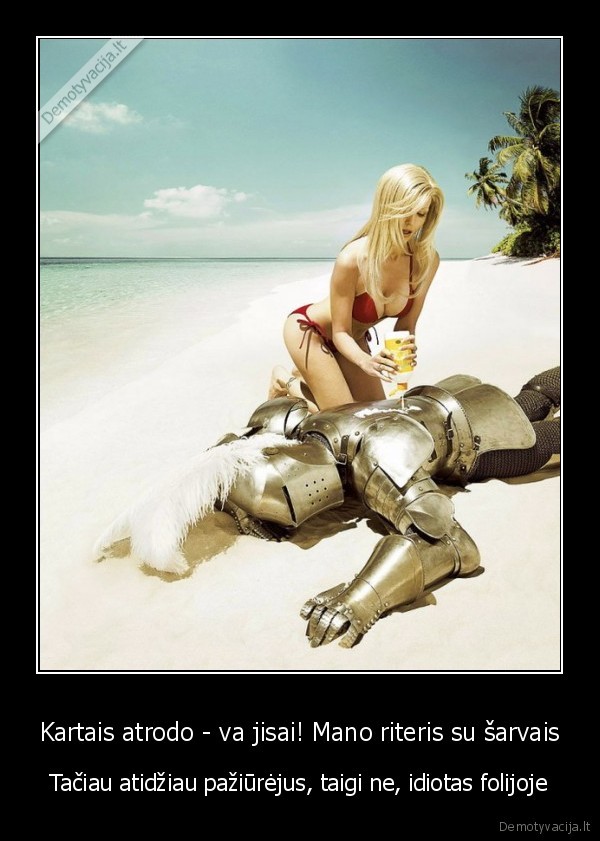 riteris, su, sarvais,idiotas,svajoniu, vyras