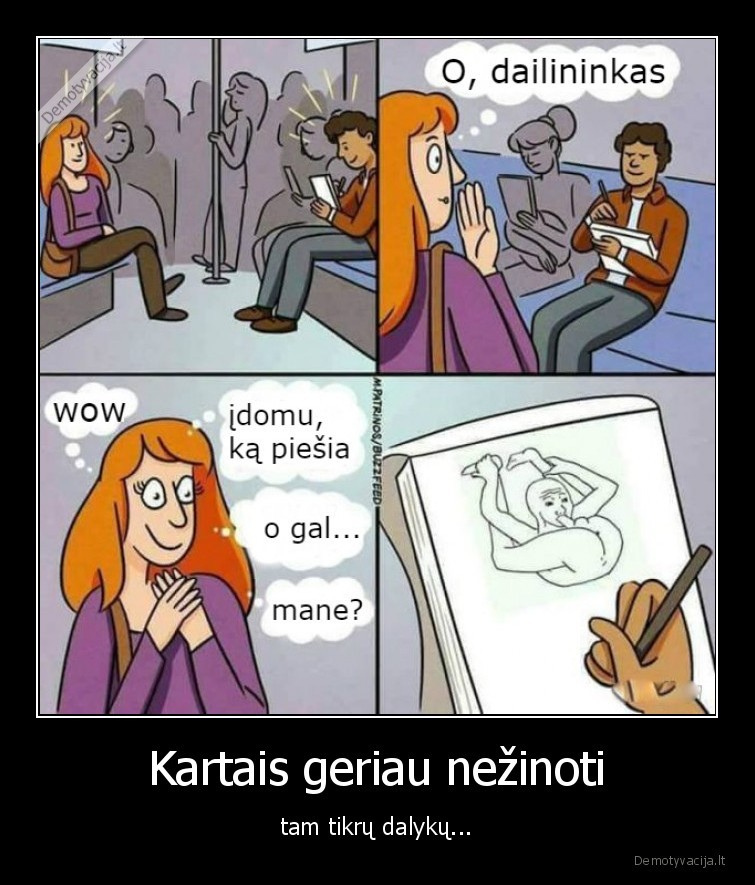 komiksas,zinoti,dailininkas,ka,piesia