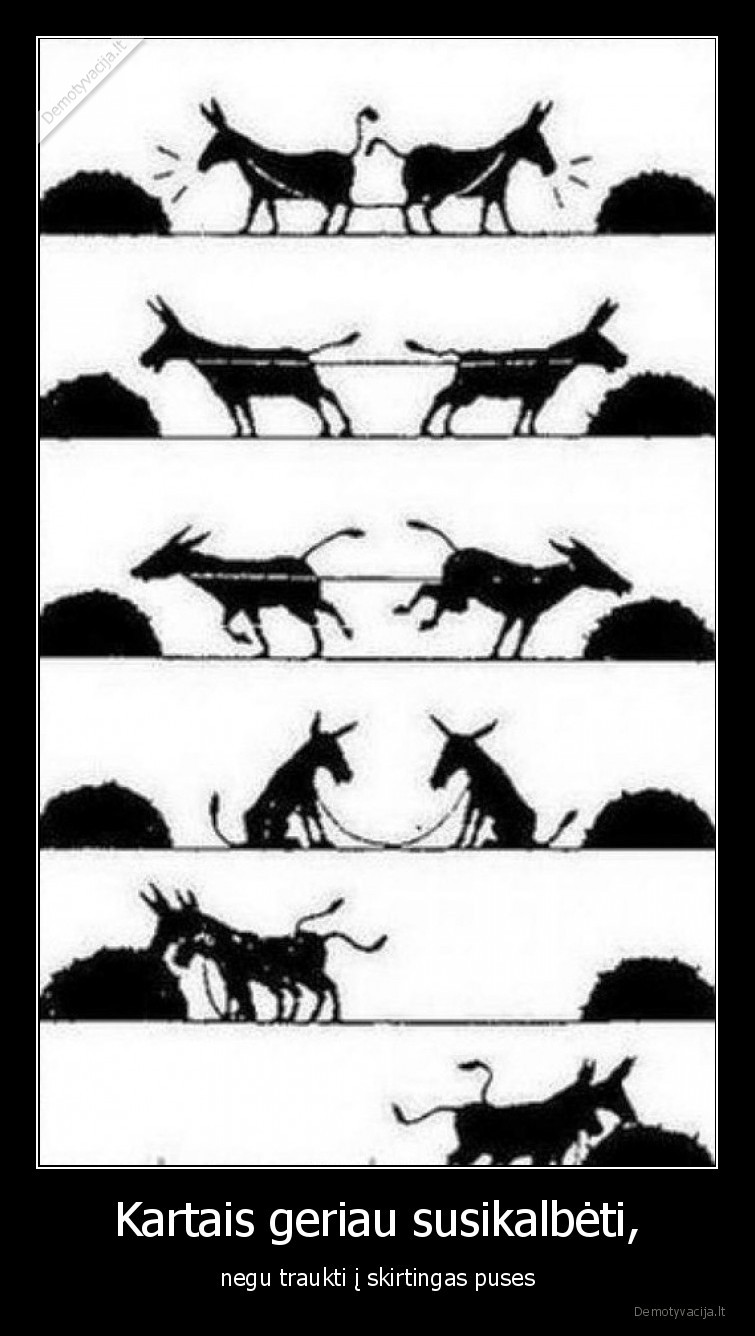 susikalbeti,traukti,kartu,darbas