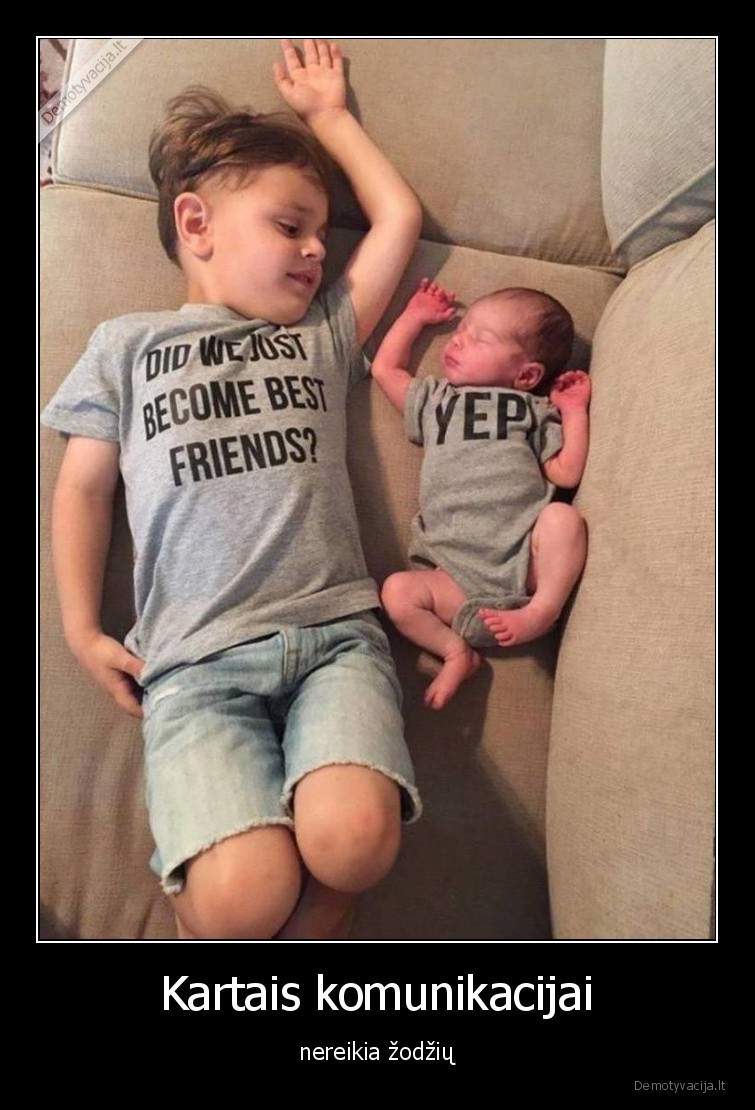 komunikacija,zodziai,broliai
