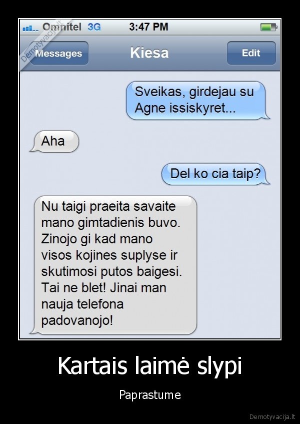 sms, draugui,gimtadienio, dovana,issiskyre, su, mergina