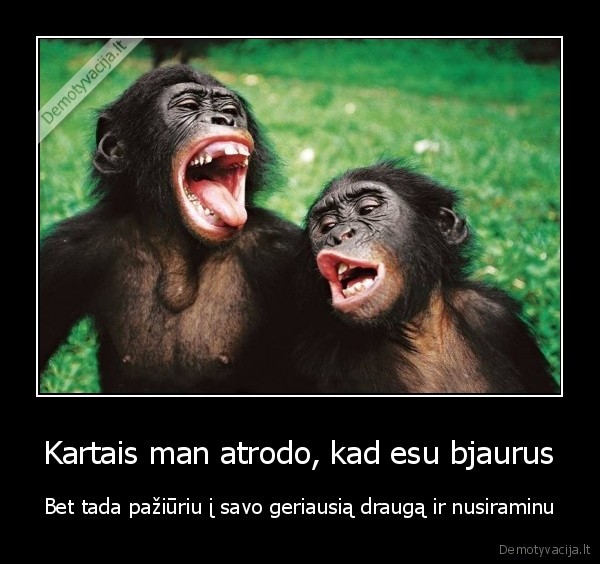 bjaurus, draugas,draugai