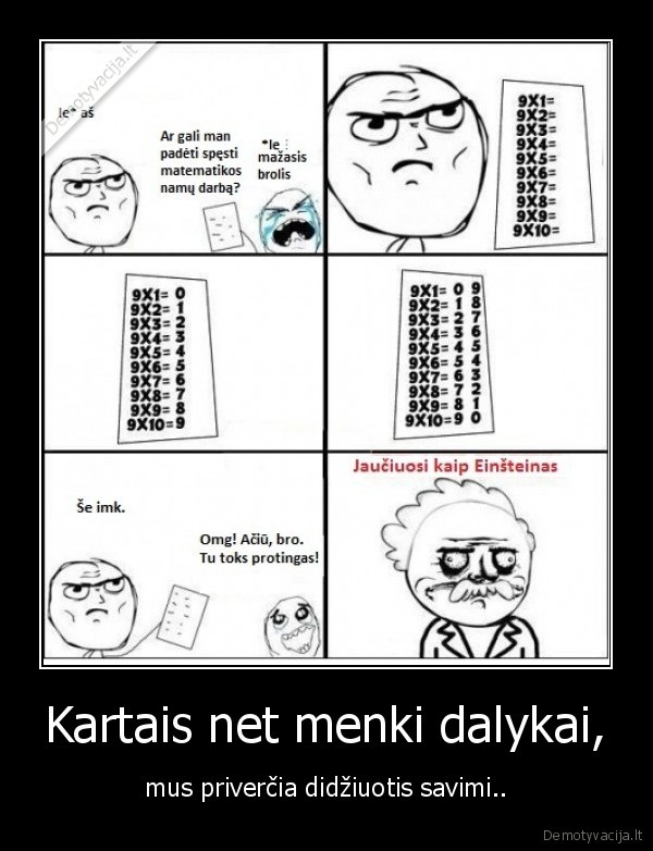 Kartais net menki dalykai,