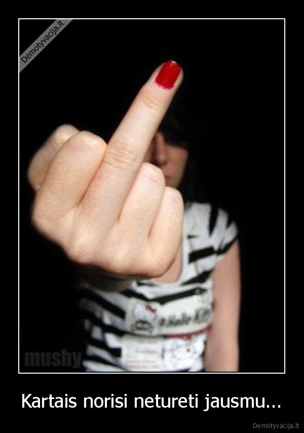 Kartais norisi netureti jausmu...