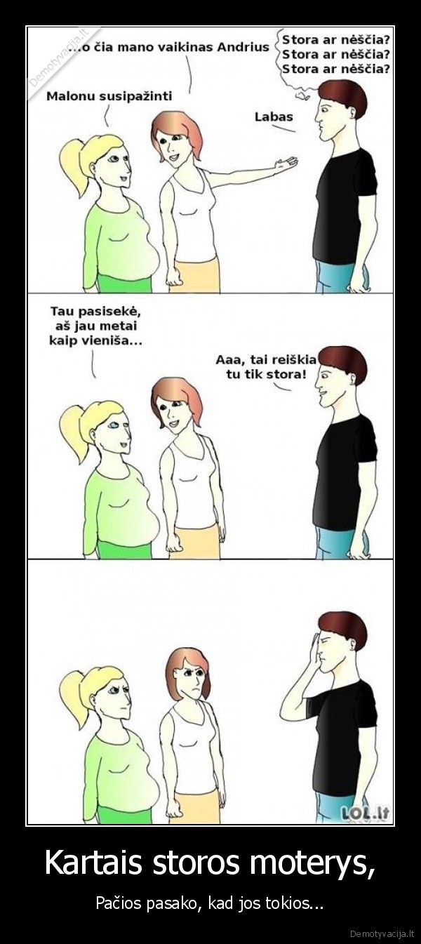 Kartais storos moterys,