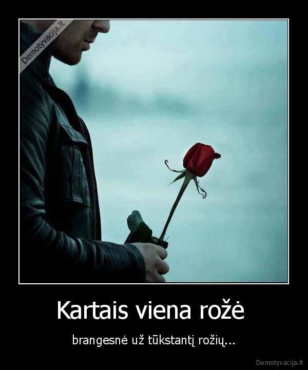 Kartais viena rožė 