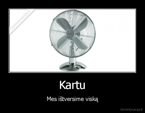 karstis,ventiliatorius