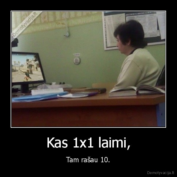 cs,zaidimai,mokytoja,kapoja