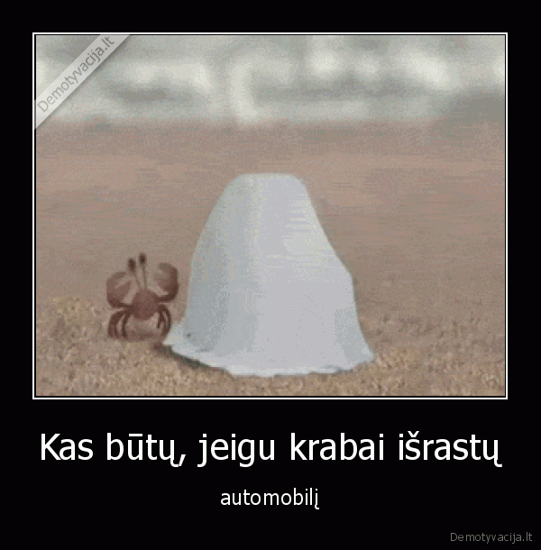 krabas,eina, i, sona