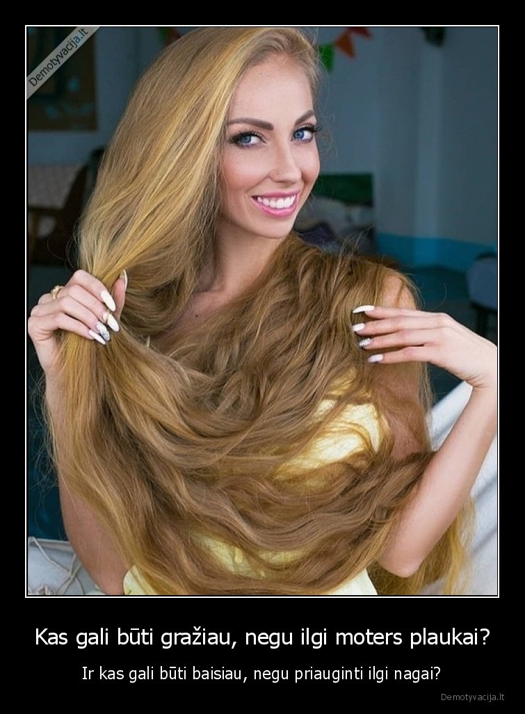 moteris,grozis,kontrastas,plaukai,nagai