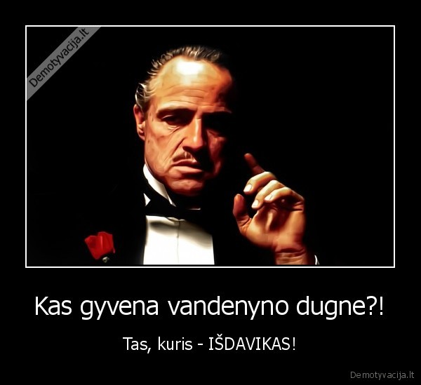 isdavikas,godfather,mafija,dugnas