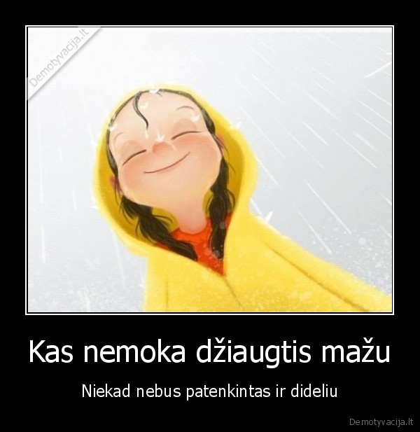 psichologija,dziaugsmas,mazi, dalykai