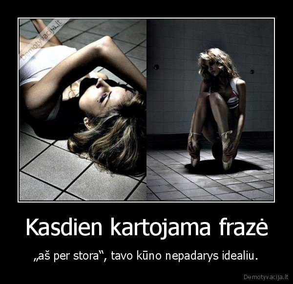 Kasdien kartojama frazė