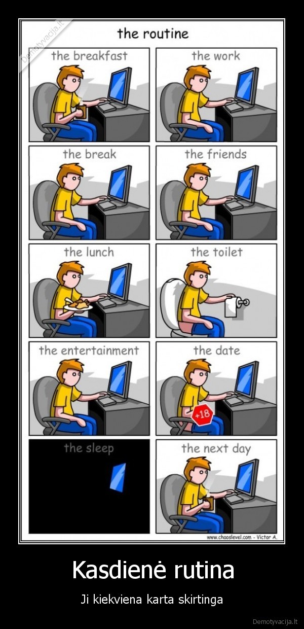Kasdienė rutina
