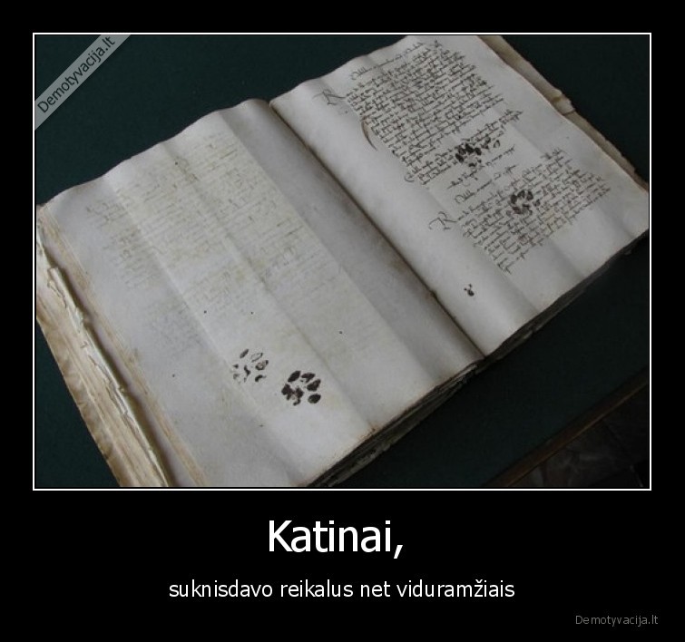 katinai,viduramziai,rastininkai