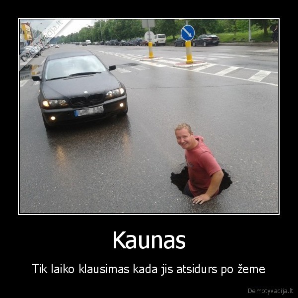 kaunas,gatves, duobes