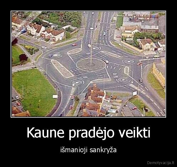 ismanioji, sankryza,kaunas