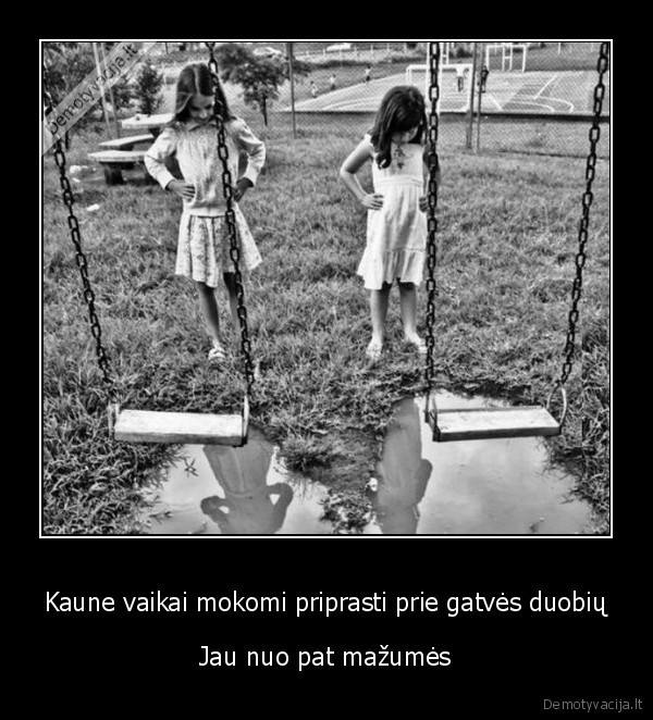 kauno, gatves,vaikyste,supynes,gatviu, duobes