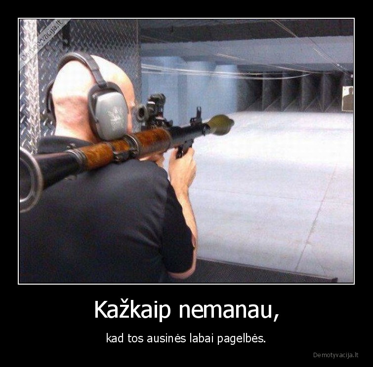 bazuka,granatsvaidis,ausines