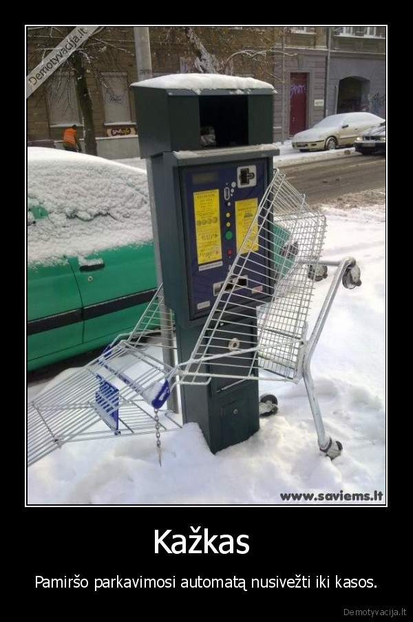 pamirso,parkavimosi, automata,kasa