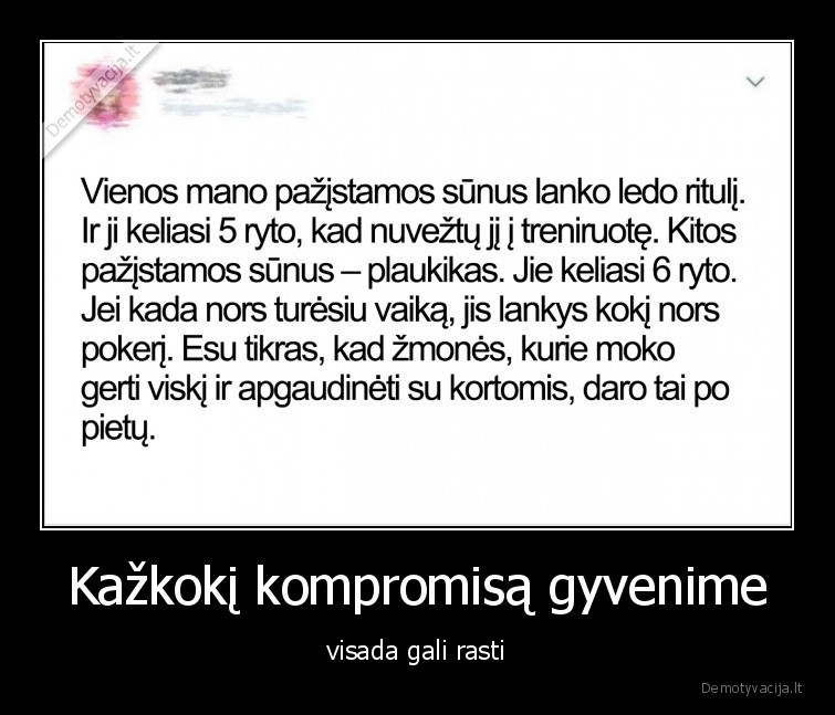 kompromisas,pokeris,vaikai,uzsiemimai
