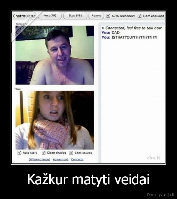 Kažkur matyti veidai