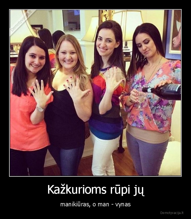 merginos,manikiuras,vynas
