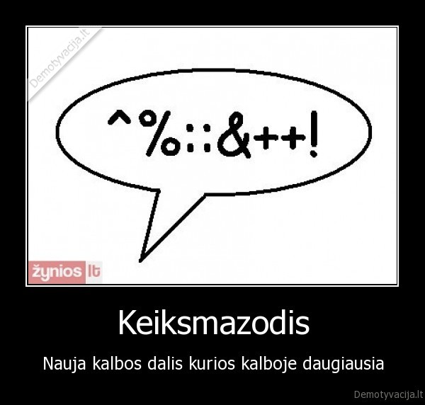Keiksmazodis