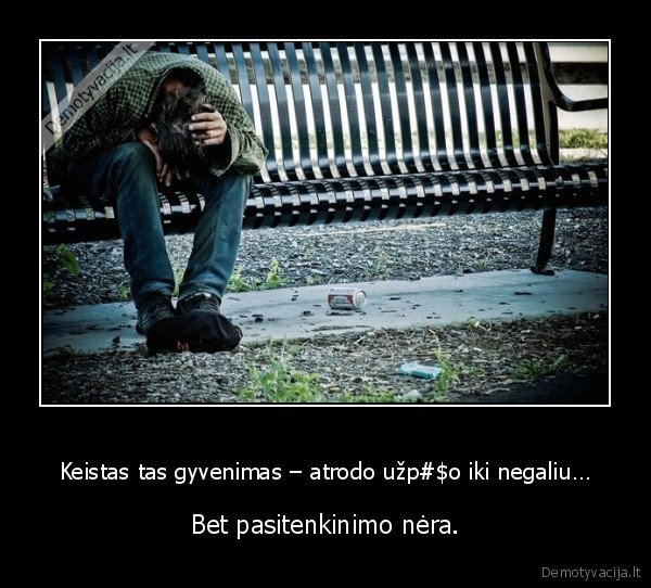 sunkus, gyvenimas,gyvenimas, uzpiso