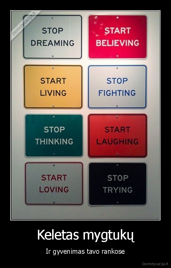 Keletas mygtukų