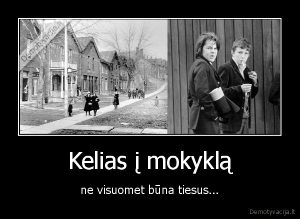 i, mokykla