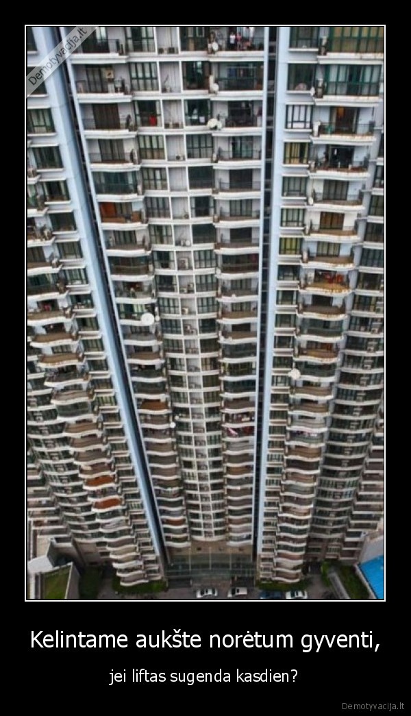 Kelintame aukšte norėtum gyventi,