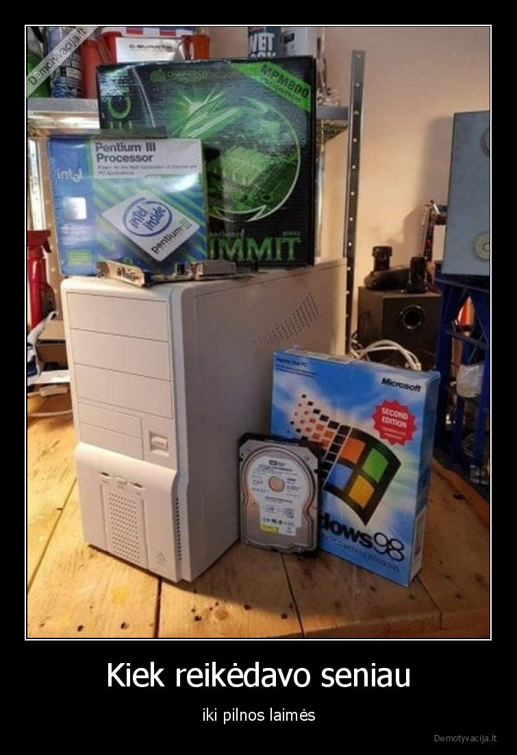laime,kompiuteris,seniau,nostalgija