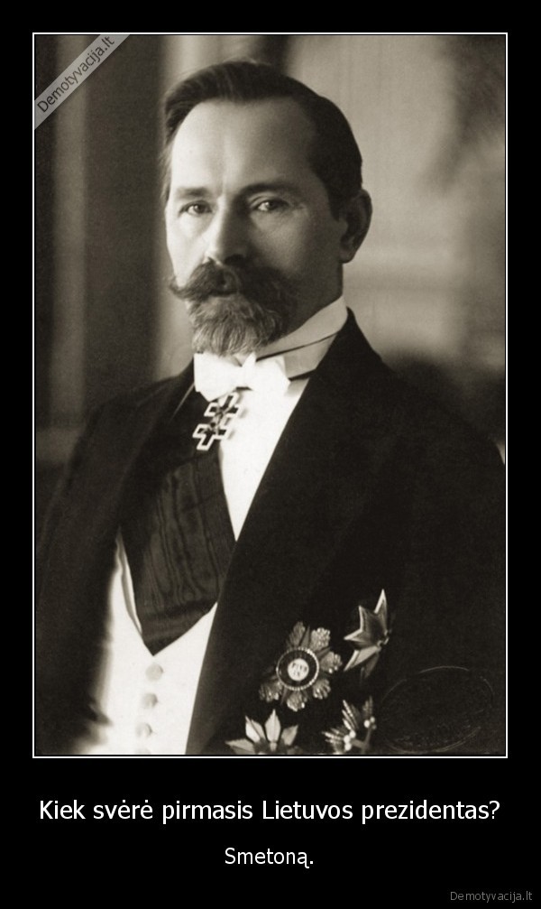 prezidentas,smetona,svoris