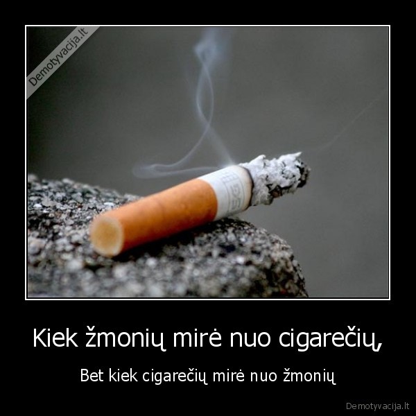 cigaretes,rukymas,mirtis