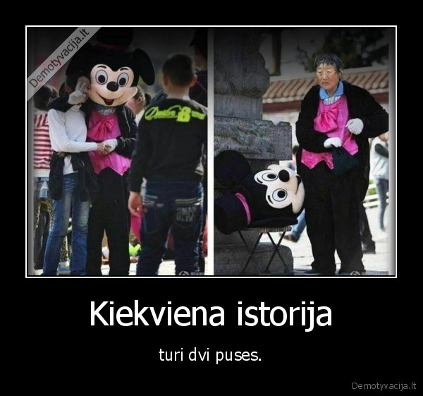 istorija,dvi, puses,dineilendas,peliukas, mikis