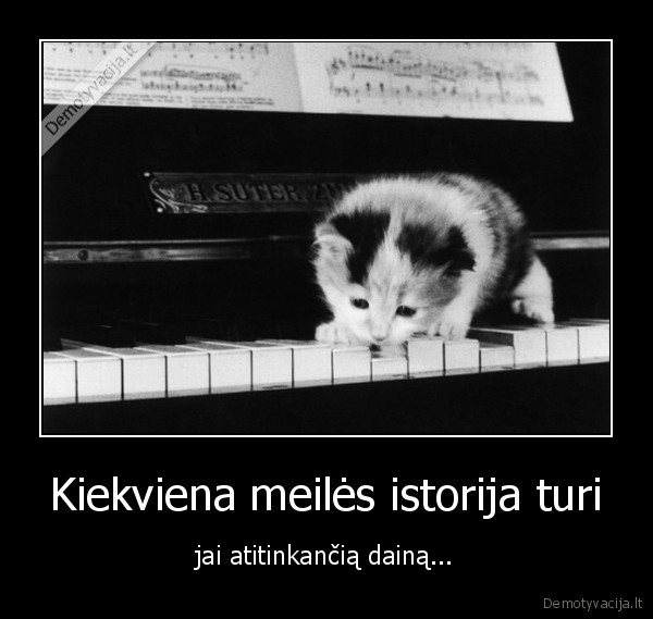 Kiekviena meilės istorija turi