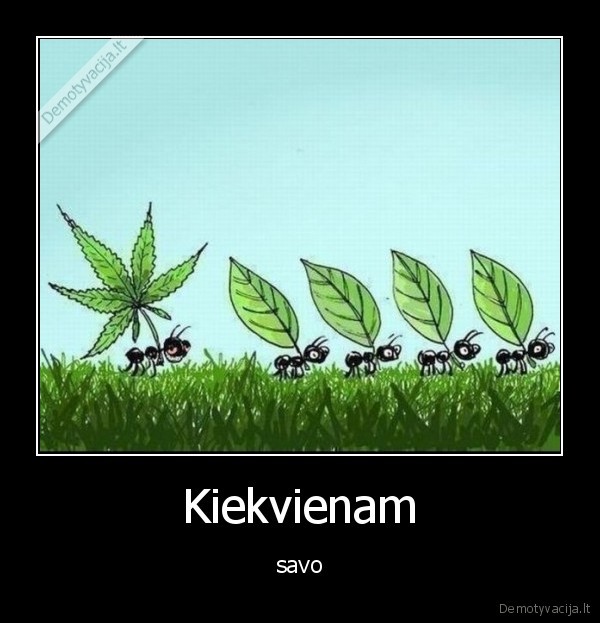Kiekvienam