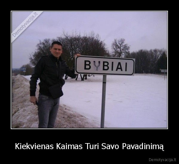 Kiekvienas Kaimas Turi Savo Pavadinimą