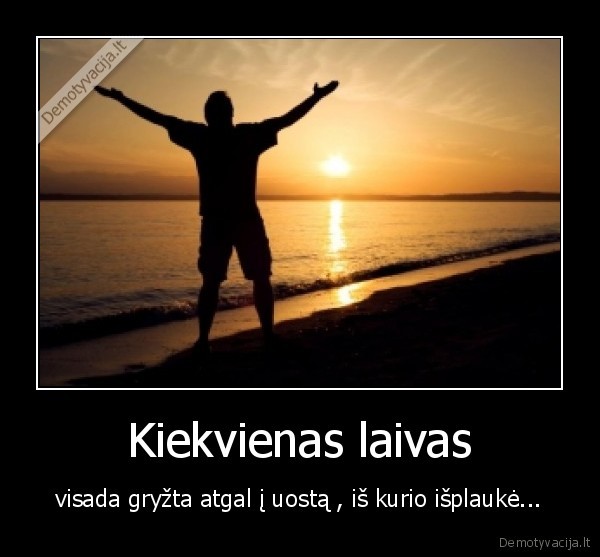 Kiekvienas laivas