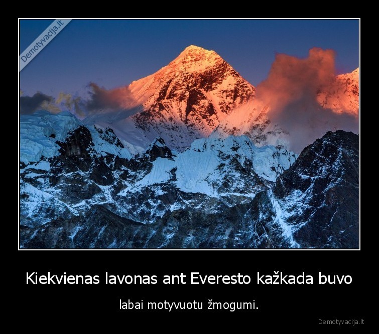 everestas,lavonas,kalbas,motyvacija