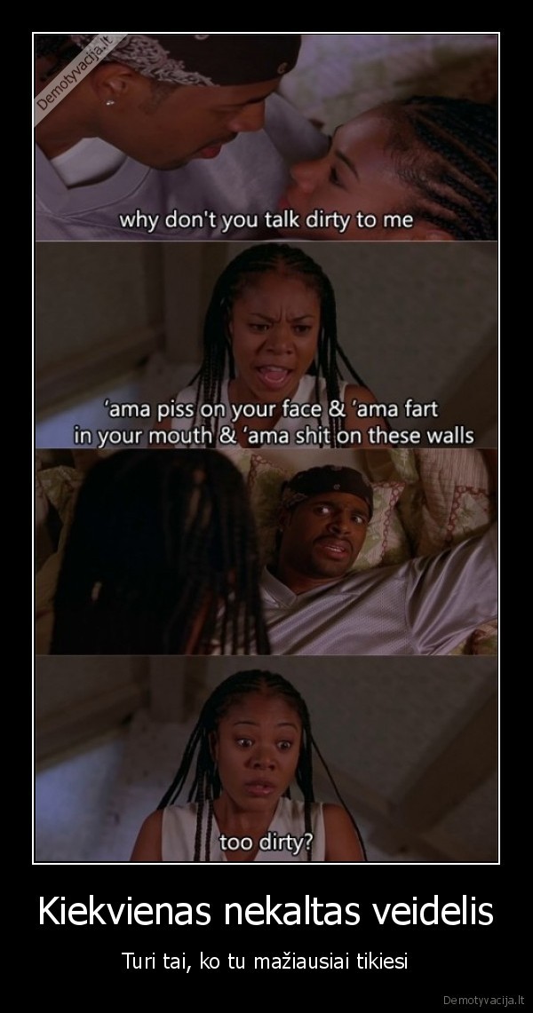 Kiekvienas nekaltas veidelis