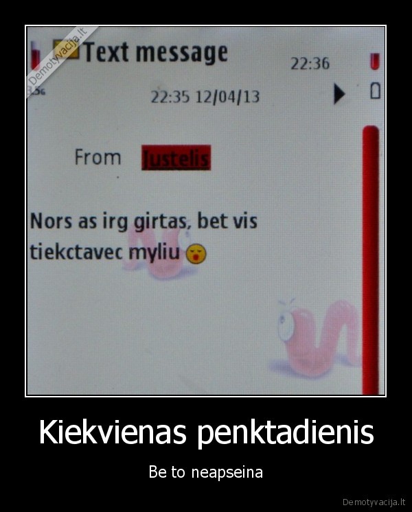 Kiekvienas penktadienis