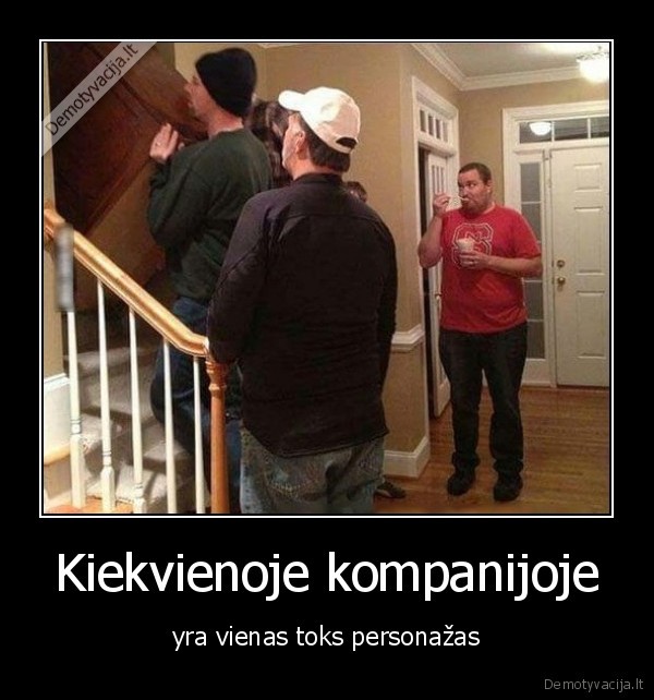 personazas,kompanija,yra