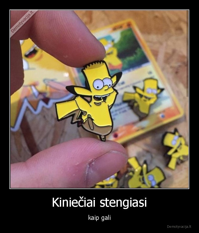 kinieciai,bartas,pikaciu,pokemonai