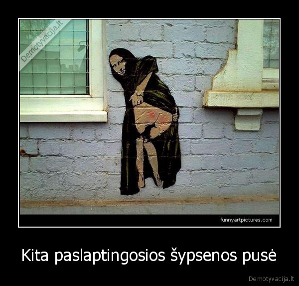 Kita paslaptingosios šypsenos pusė