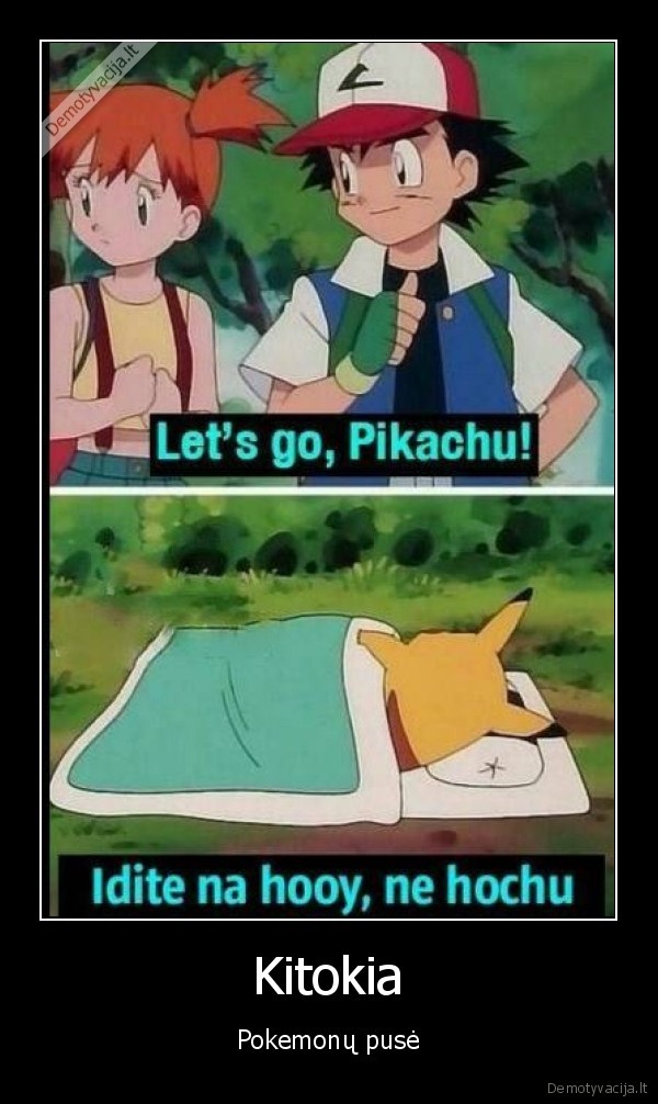 pikachu,rusiskai,miegas