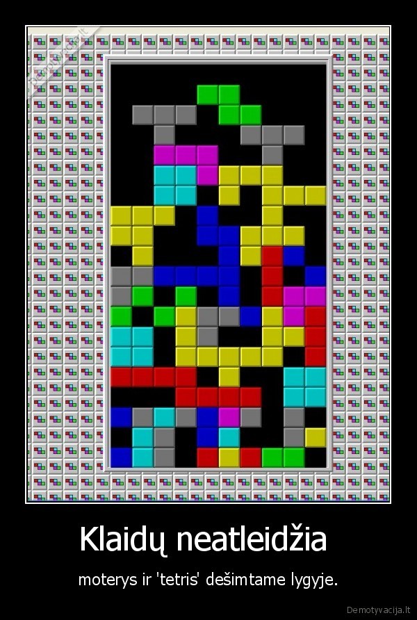 Klaidų neatleidžia 