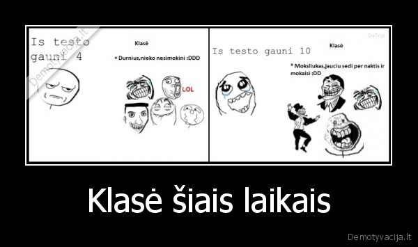 Klasė šiais laikais