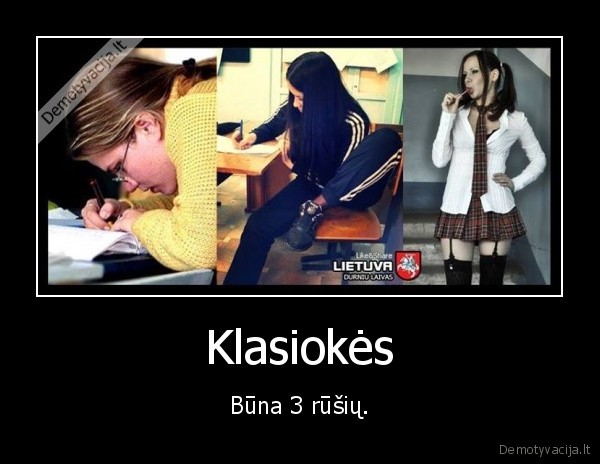 klasiokes,mokykla